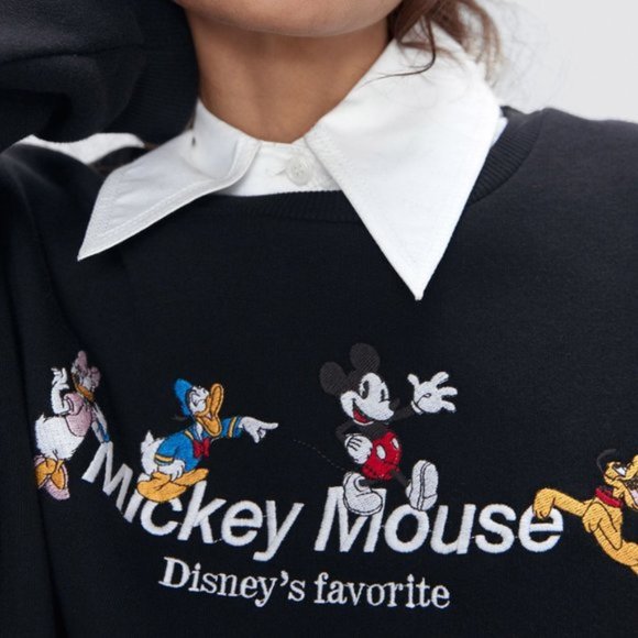 zara mickey mouse top